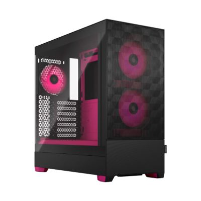 Pop Air RGB, Side window, Magenta Core TG Clear Tint, ATX, mATX, Mini ITX, ATX