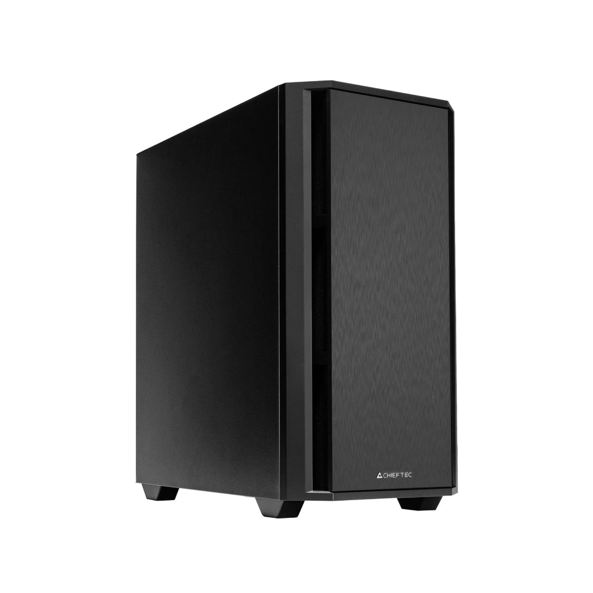 Case, CHIEFTEC, Pro mini, MidiTower, MicroATX, MiniITX, Colour Black, AZ-01B-OP