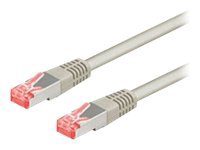 Patch Cable, 50889 CAT 6 S/FTP, PVC AWG 28/7, Cable length: 5 m, Grey