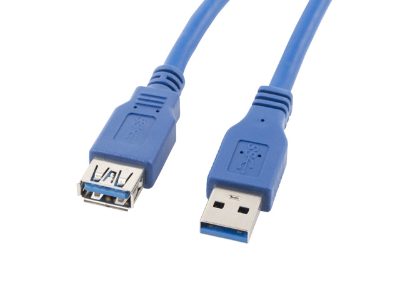 Lanberg USB-A 3.0 Cable, 1.8 m, CA-US3E-10CC-0018-B, USB Type-A to USB Type-A