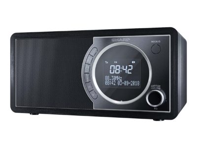 Sharp DR-450(BK) Digital Radio, FM/DAB/DAB+, Bluetooth 4.2, Alarm function, Midnight Black, Sharp, Digital Radio, DR-450(BK), Bluetooth, Midnight Black