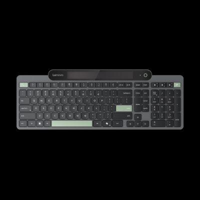 Self-Charging, Keyboard, Bluetooth, Estonian, Black