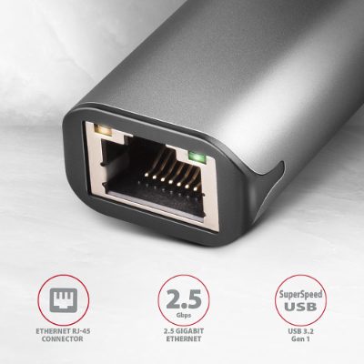 ADE-25R SuperSpeed USB-A 2.5 Gigabit Ethernet