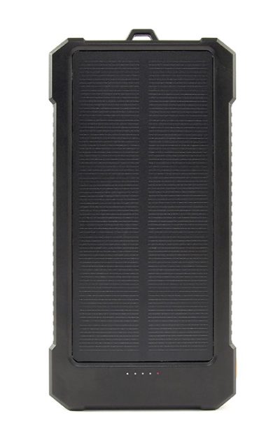 Solar Power Bank, PB10-SOLAR-1, 10000 mAh, Black