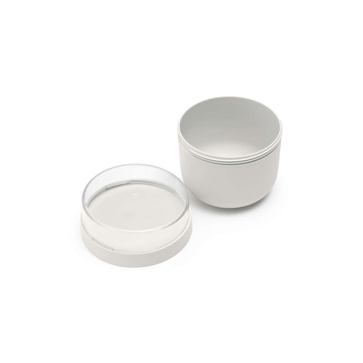 BRABANTIA Make & Take brokastu trauks, 0.5L, light grey