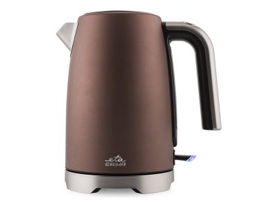 ETA Kettle, Erika ETA259090010, 2200 W, Electric, 1.7 L, Stainless steel, 360° rotational base, Brown