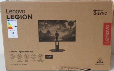 Lenovo Legion 27-10 27 IPS 1920x1080/16:9/300 nits/DP/HDMI/Black/3Y Warranty, SALE OUT. 27-10, 27 ", IPS, FHD, 16:9, 240 Hz, 0.5 ms, 1920 x 1080 pixels, 300 cd/m², HDMI ports quantity 2, Raven Black, Warranty 36 month(s)