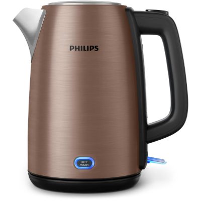 PHILIPS Viva Collection tējkanna, 1.7L (varš)