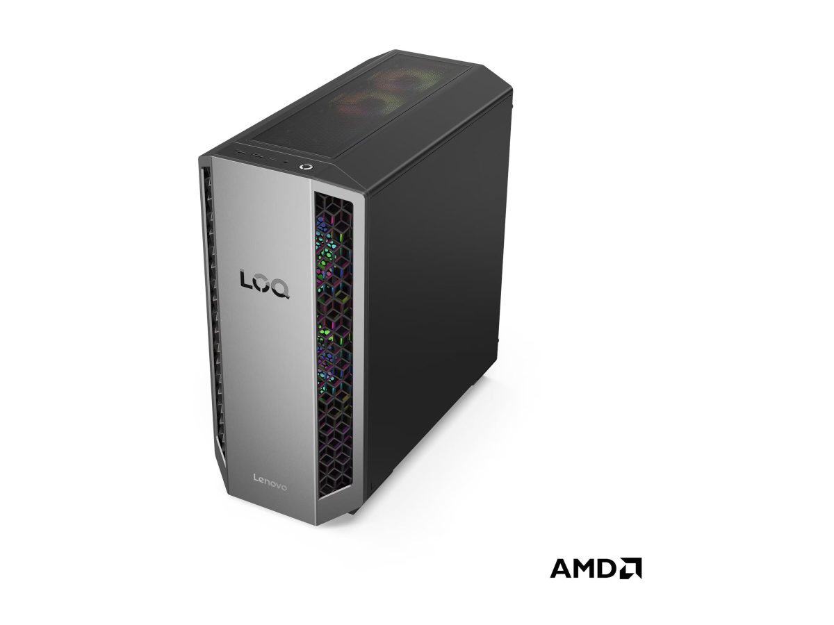 Lenovo LOQ, 26ADR10, Desktop, Tower, AMD Ryzen 7, 8745HX, 32 (2x16GB) GB, SO-DIMM DDR5, 1000 GB, NVIDIA GeForce RTX 5060 Ti, No Optical drive, No keyboard, Windows 11 Home, Warranty 24 month(s)