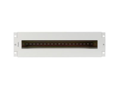 Lanberg 19" 3U Voltage Distrubution Panel with Din Rail TS-35, Grey