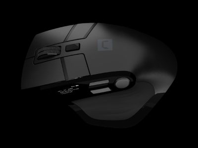 Natec Mouse, Jaguar Pro, Wireless, 2.4 GHz, Bluetooth, Black