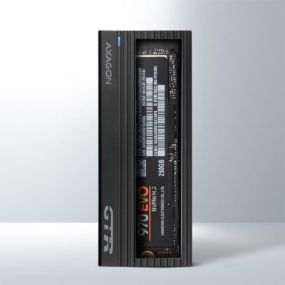 AXAGON External USB-C 3.2 Gen 2 metal box for M.2 NVMe SSDs, EEM2-GTR