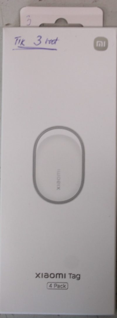 Xiaomi Xiaomi Tag 4 Pack, SALE OUT. DAMAGED PACKAGING, MISSING 1 TAG