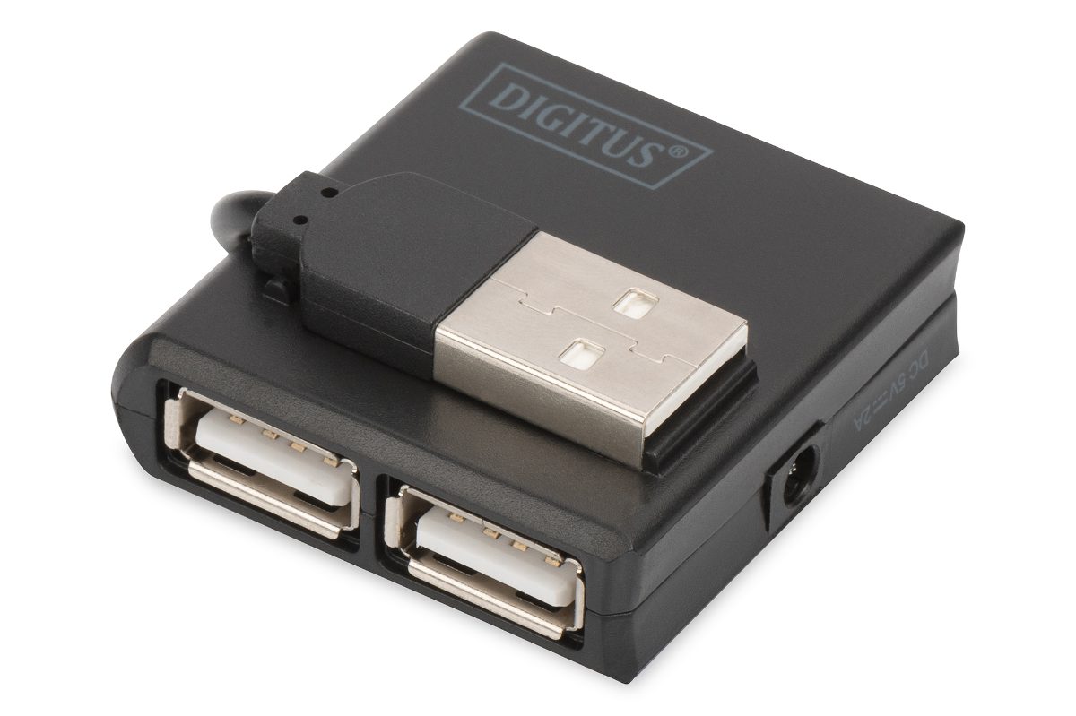 Digitus USB 2.0 Hub, 4-Port, DA-70217