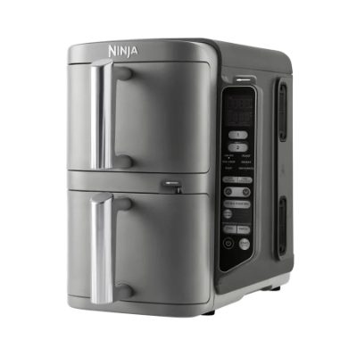Ninja karstā gaisa katls Double Stack XL, 9.5l, 2470W, pelēka