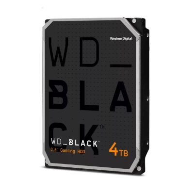 HDD, WESTERN DIGITAL, Black, 4TB, SATA 3.0, 256 MB, 7200 rpm, 3,5", WD4006FZBX