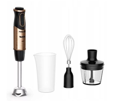 TEFAL rokas blenderis QUICKCHEF 3IN1, 1000W, melns/vara