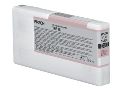 Epson T6536, Ink Cartridge, Vivid Light Magenta