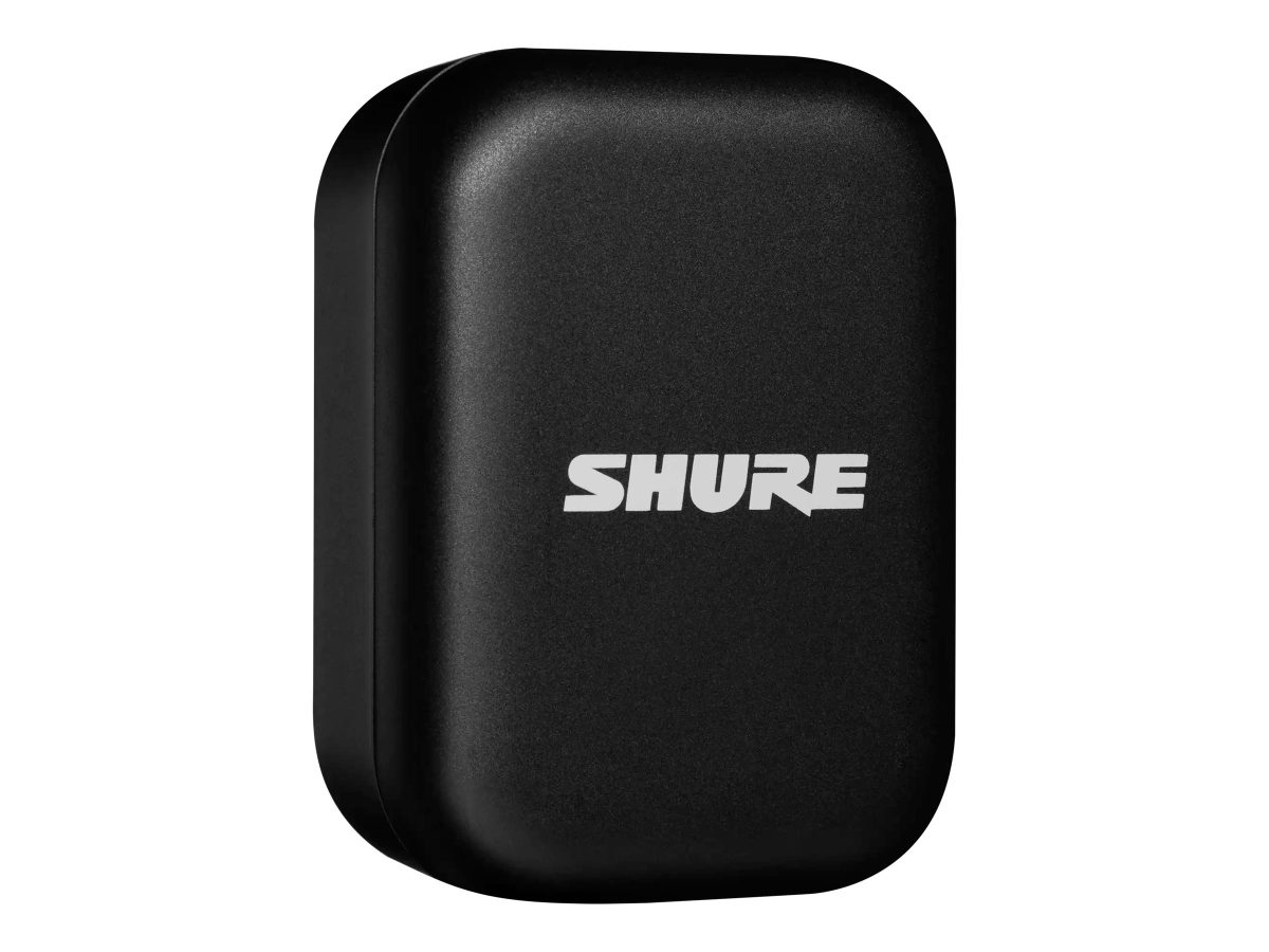 Shure Charge case only, microphones not included, AMV-CHARGE, Black