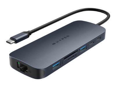HyperDrive Next 11 Port USB-C Hub, HD4006GL, Ethernet LAN (RJ-45) ports 1, HDMI ports quantity 2 x 4K 60Hz