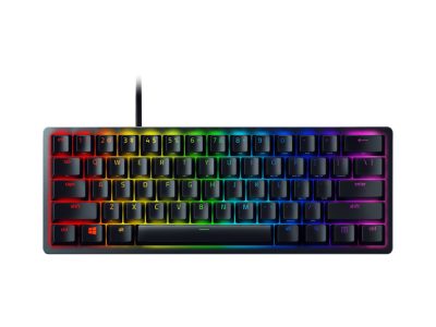 Huntsman Mini 60%, Gaming keyboard, Wired, Opto-Mechanical, RGB LED light, NORD