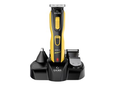 GA.MA Multifunctional Hair Clipper, GM3270 Sport, Corded/Cordless, Number of length steps 4, Black/Yellow