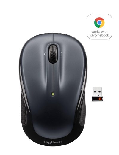 MOUSE USB OPTICAL WRL M325/DARK SIL. 910-002142 LOGITECH