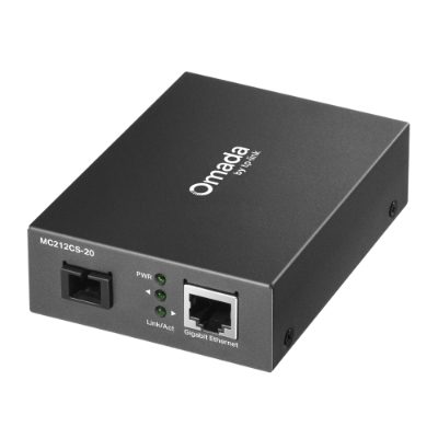 Omada Gigabit WDM Media Converter, MC212CS-20