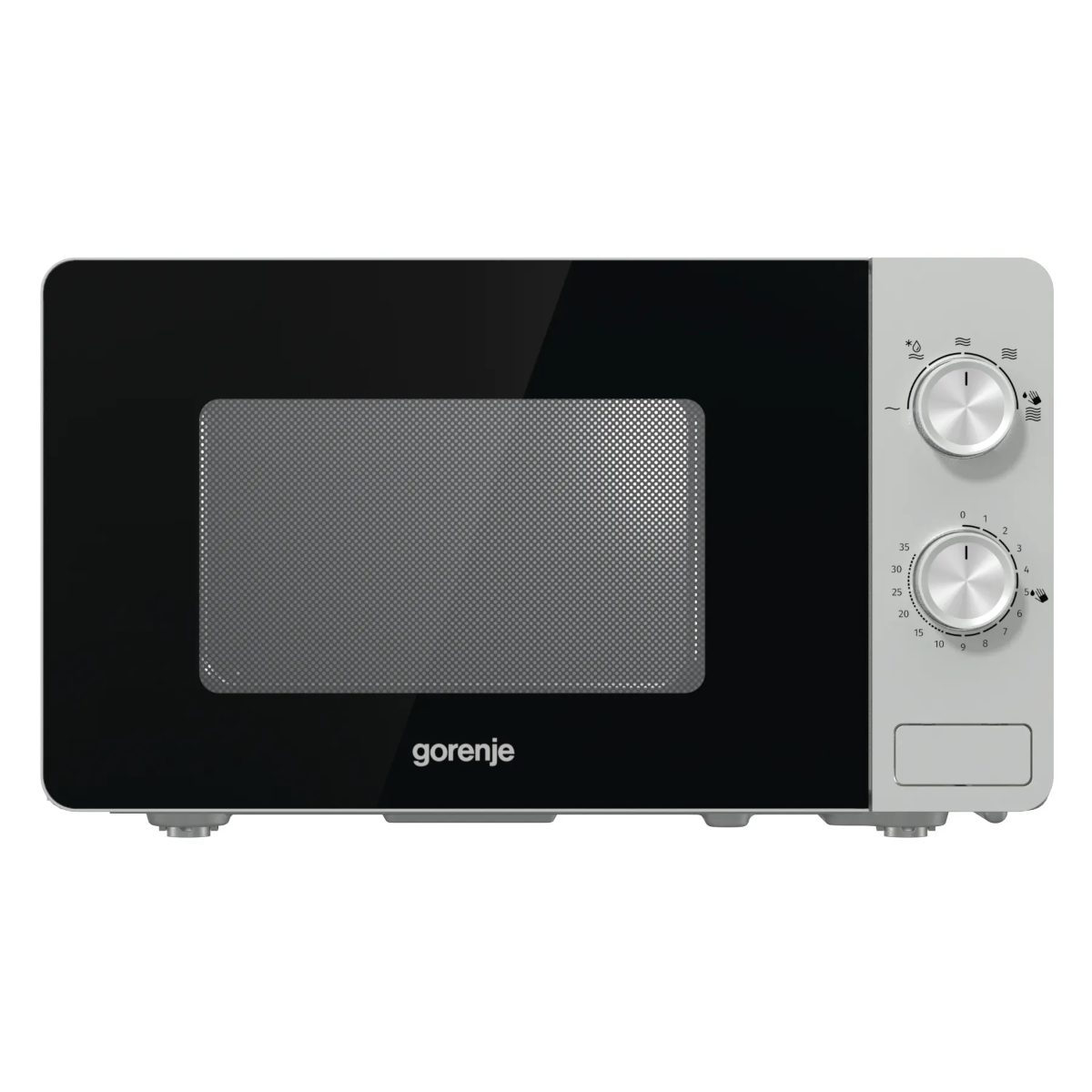 Microwave Oven, MO20E1S, Free standing, 800 W, 20 L, Silver