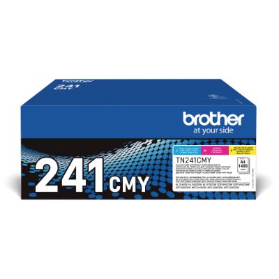 Brother TN241CMY, Toner Multipack, Cyan, Magenta, Yellow