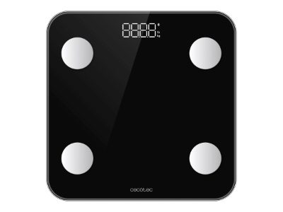 Cecotec Bathroom Scales, Surface Precision Smart, Maximum weight (capacity) 180 kg, Black