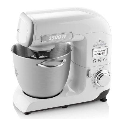 Kitchen machine, Gratus Kalibro ETA003890010, 1500 W, Number of speeds 8, Bowl capacity 6.7 L, Blender, Meat mincer, White