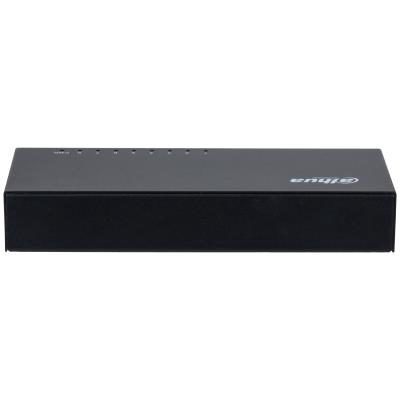 Switch, DAHUA, SG1008-EUR, Switch type Unmanaged, Switch layer L2, 8xRJ-45 ports, RJ-45 Ports Type Gigabit Ethernet (10/100/1000)