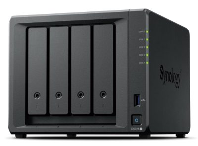 Synology NAS, DS925+, AMD Ryzen, V1500B, Processor frequency 2.2 GHz, 4 GB, DDR4 ECC SODIMM, Black