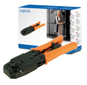 Crimping tool universal with cutter and isolater metal