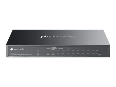 TP-LINK ES210GMP Omada 10-Port Gigabit Easy Managed Switch with 8-Port PoE+, TP-LINK