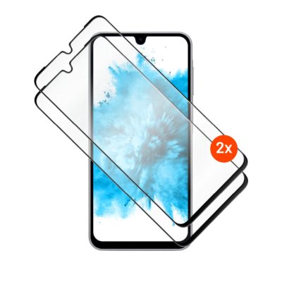 Fixed Screen protector, Samsung, Galaxy A17 4G/5G, Tempered glass, Black, Full-Cover 2.5D