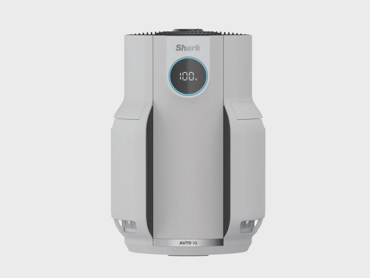 Shark NeverChange5 Compact Pro gaisa attīrītājs ar hepa filtru, balts