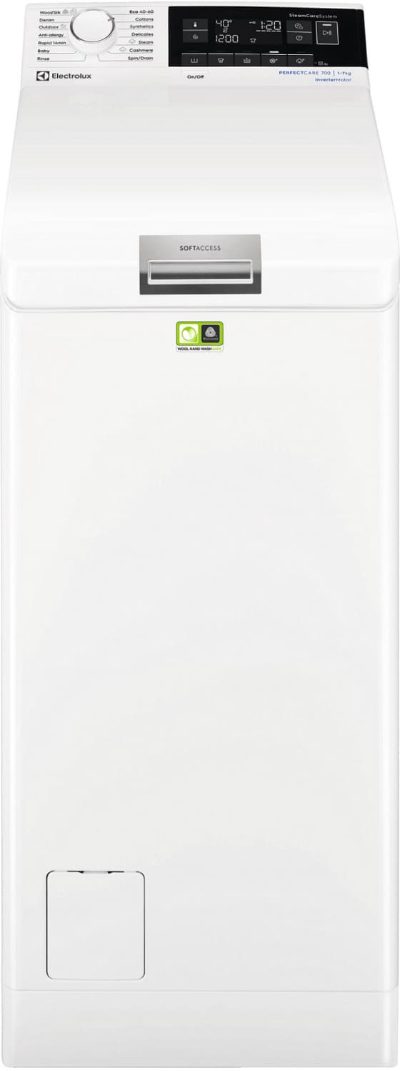 Electrolux veļas mazg. mašīna ar augšējo ielādi, 7kg
