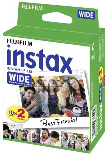 Instax Wide Glossy (10plx2) Film, 108 x 86 mm, Quantity 20