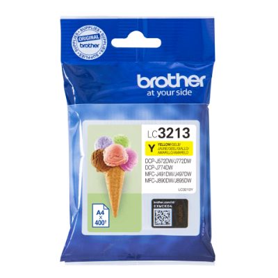 Brother LC3213Y, Ink Cartridge, Yellow