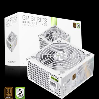 Gamemax PSU, GP 650B WH, 650 W, Bronze, White, Non-Modular