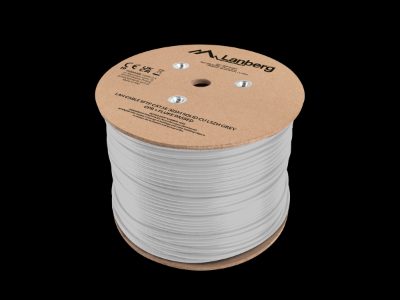 Lanberg Lan Cable Cat.5e SFTP 305M Solid CU LSZH Grey CPR+ Fluke Passed, Lanberg