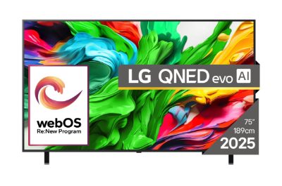 LG 75QNED85A3C, 75, Smart TV, webOS 25, UHD