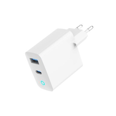 CHARGER USB 30W 2PORT/TA-UC-PDQC30L-W-01 GEMBIRD