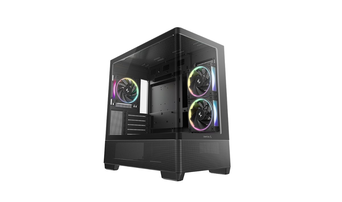 Deepcool Case, CG380U 3F, Micro ATX, Black