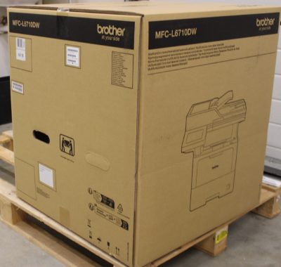 Brother MFC-L6710DW All-In-One Mono Laser Printer with Fax, Brother All-In-One, MFC-L6710DW, Laser, Mono, Multicunction Printer, A4, Wi-Fi, Grey