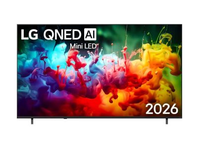LG QNED 4K AI Mini LED TV, 43QNED70B3C, 43, Smart TV, webOS, UHD, Black