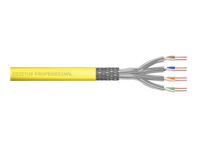 Cat 7A class FA, S/FTP, Twisted Pair installation cable, simplex, 1500 MHz, DK-1744-A-VH-10-P