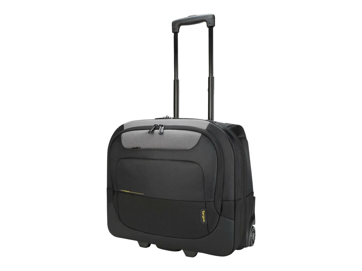 Roller Laptop Case, CityGear, Fits up to size 15-17.3 ", Laptop Case, Black